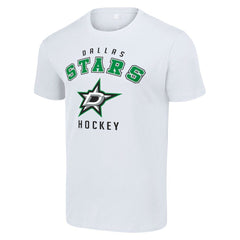 Dallas Stars Starter Logo T-Shirt - White - NHL