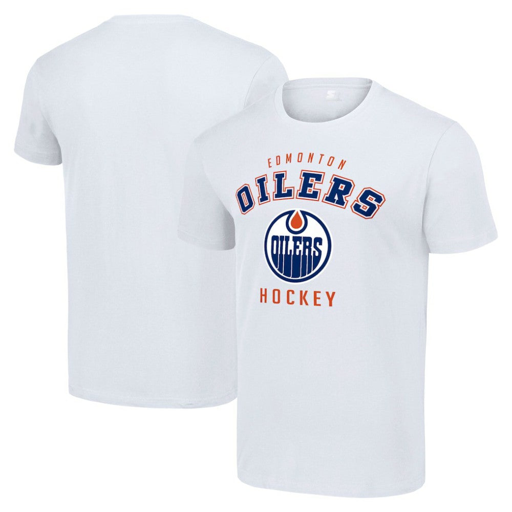 Edmonton Oilers Starter Logo T-Shirt - White - NHL