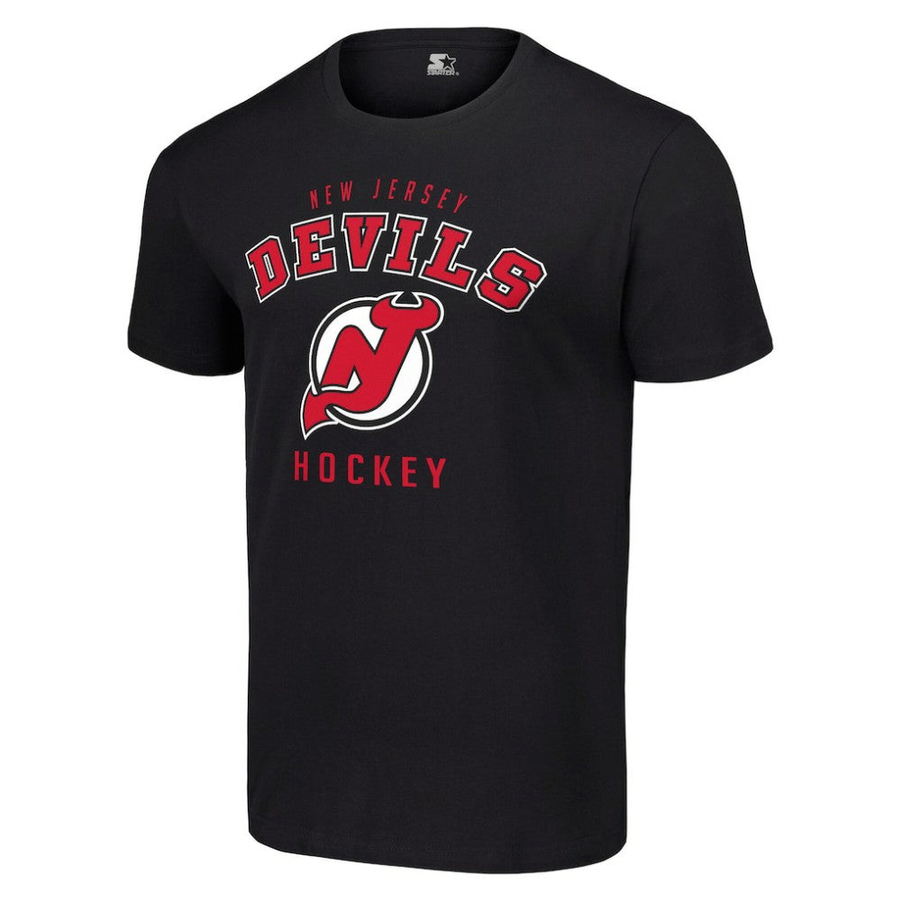 New Jersey Devils Starter Logo T-Shirt - Black - NHL