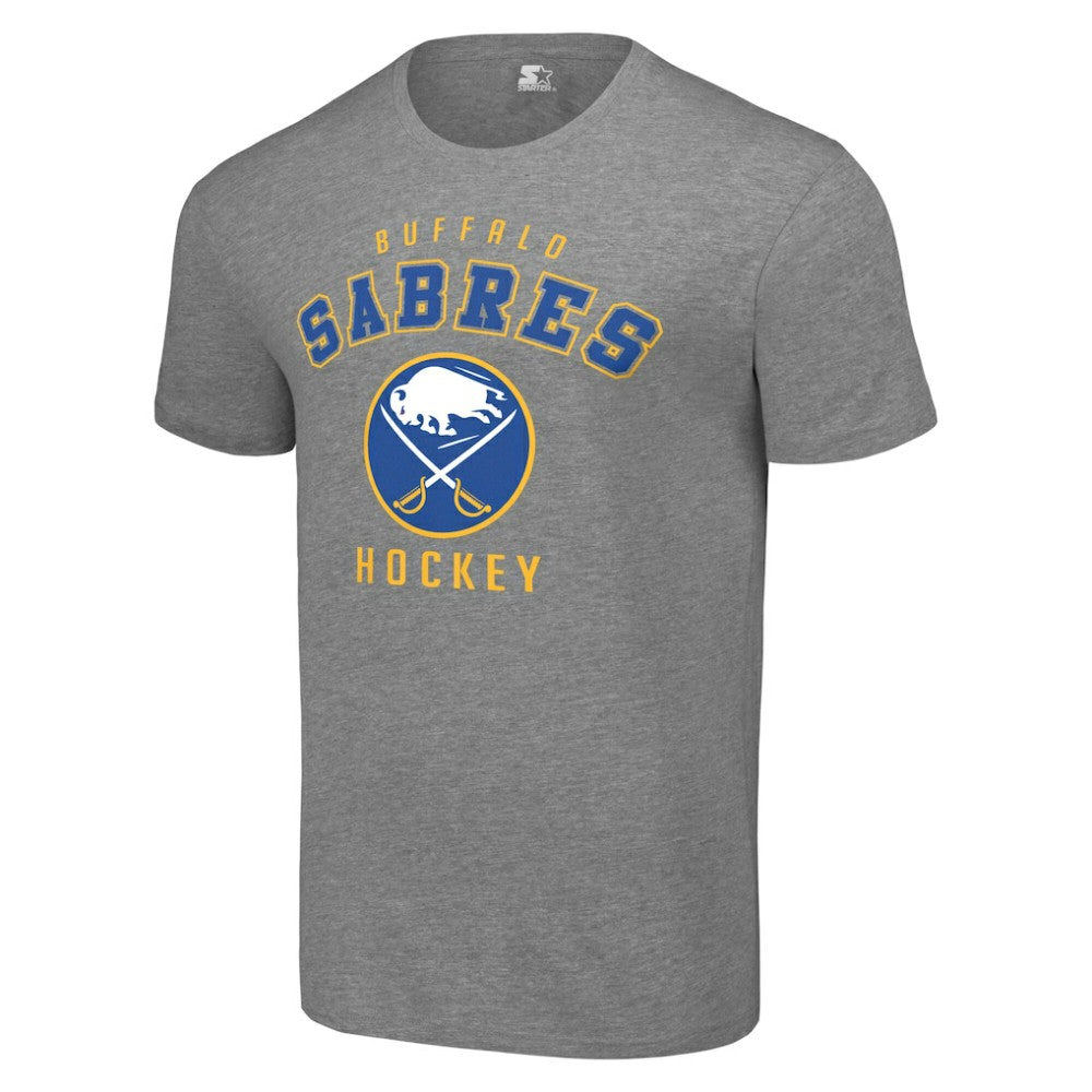 Buffalo Sabres Starter Logo T-Shirt - Heather Gray - NHL