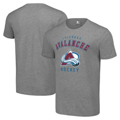 Colorado Avalanche Starter Logo T-Shirt - Heather Gray - NHL