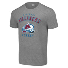 Colorado Avalanche Starter Logo T-Shirt - Heather Gray - NHL