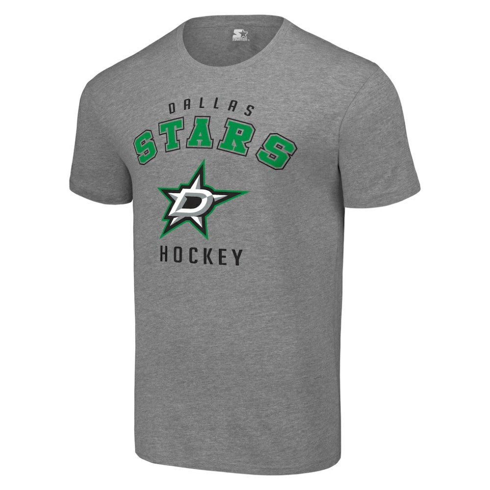 Dallas Stars Starter Logo T-Shirt - Heather Gray - NHL