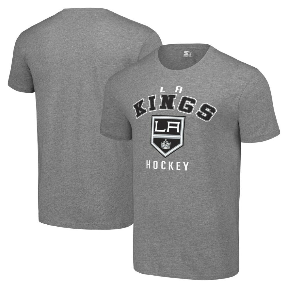 Los Angeles Kings Starter Logo T-Shirt - Heather Gray - NHL