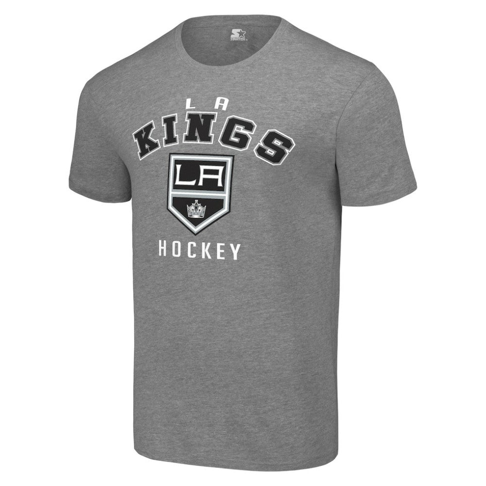 Los Angeles Kings Starter Logo T-Shirt - Heather Gray - NHL