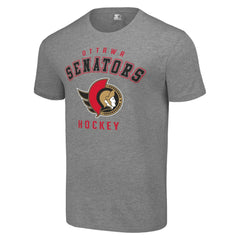 Ottawa Senators Starter Logo T-Shirt - Heather Gray - NHL