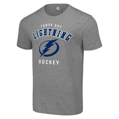 Tampa Bay Lightning Starter Logo T-Shirt - Heather Gray - NHL