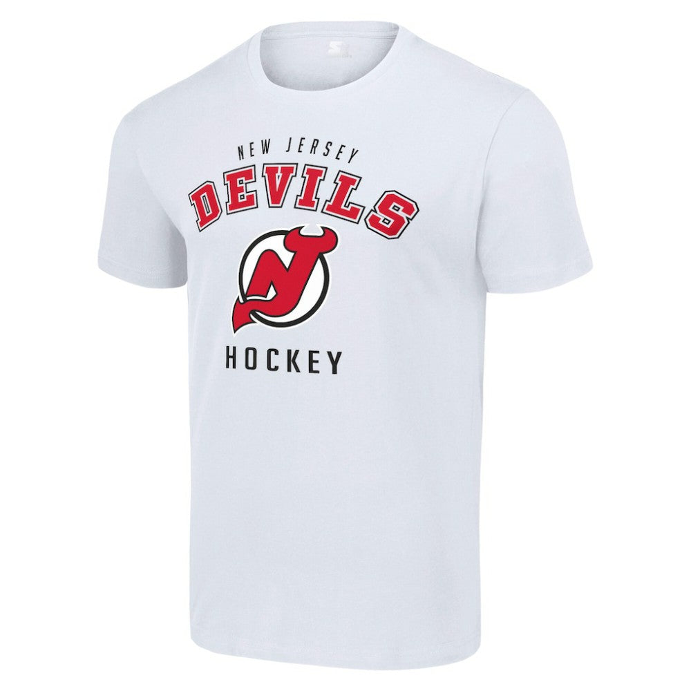 New Jersey Devils Starter Logo T-Shirt - White - NHL
