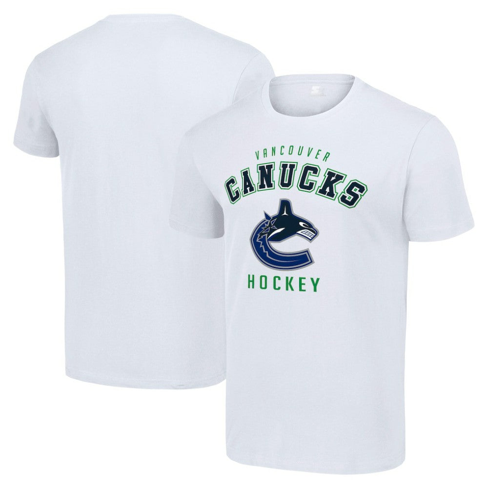 Vancouver Canucks Starter Logo T-Shirt - White - NHL