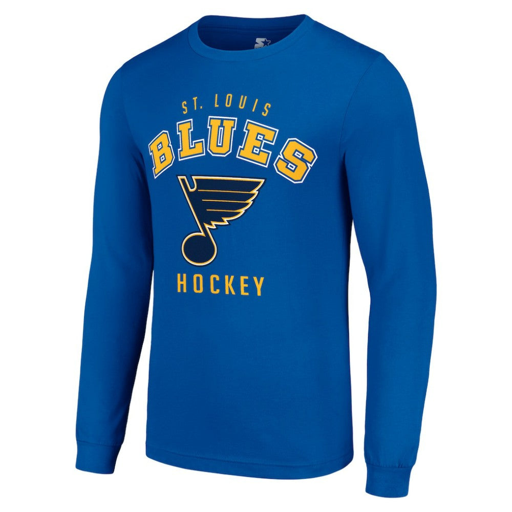 St. Louis Blues Starter Logo Long Sleeve T-Shirt - Royal - NHL