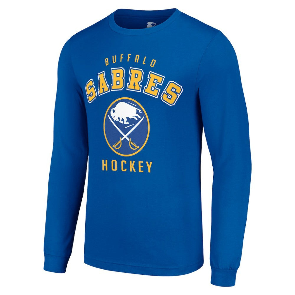 Buffalo Sabres Starter Logo Long Sleeve T-Shirt - Royal - NHL