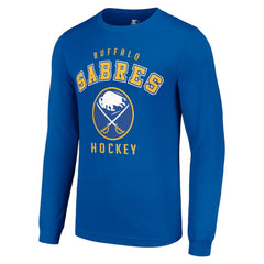 Buffalo Sabres Starter Logo Long Sleeve T-Shirt - Royal - NHL