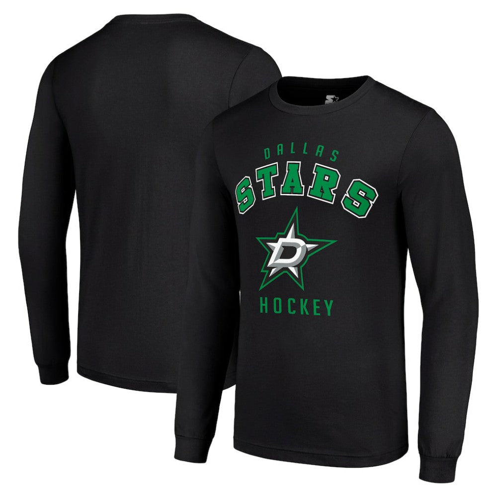 Dallas Stars Starter Logo Long Sleeve T-Shirt - Black - NHL