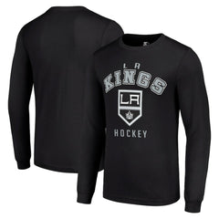 Los Angeles Kings Starter Logo Long Sleeve T-Shirt - Black - NHL