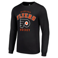 Philadelphia Flyers Starter Logo Long Sleeve T-Shirt - Black - NHL