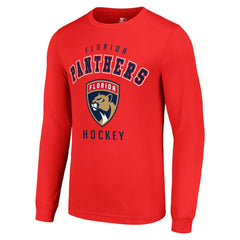 Florida Panthers Starter Logo Long Sleeve T-Shirt - Red - NHL