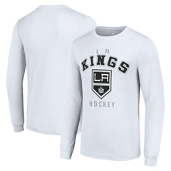 Los Angeles Kings Starter Logo Long Sleeve T-Shirt - White - NHL