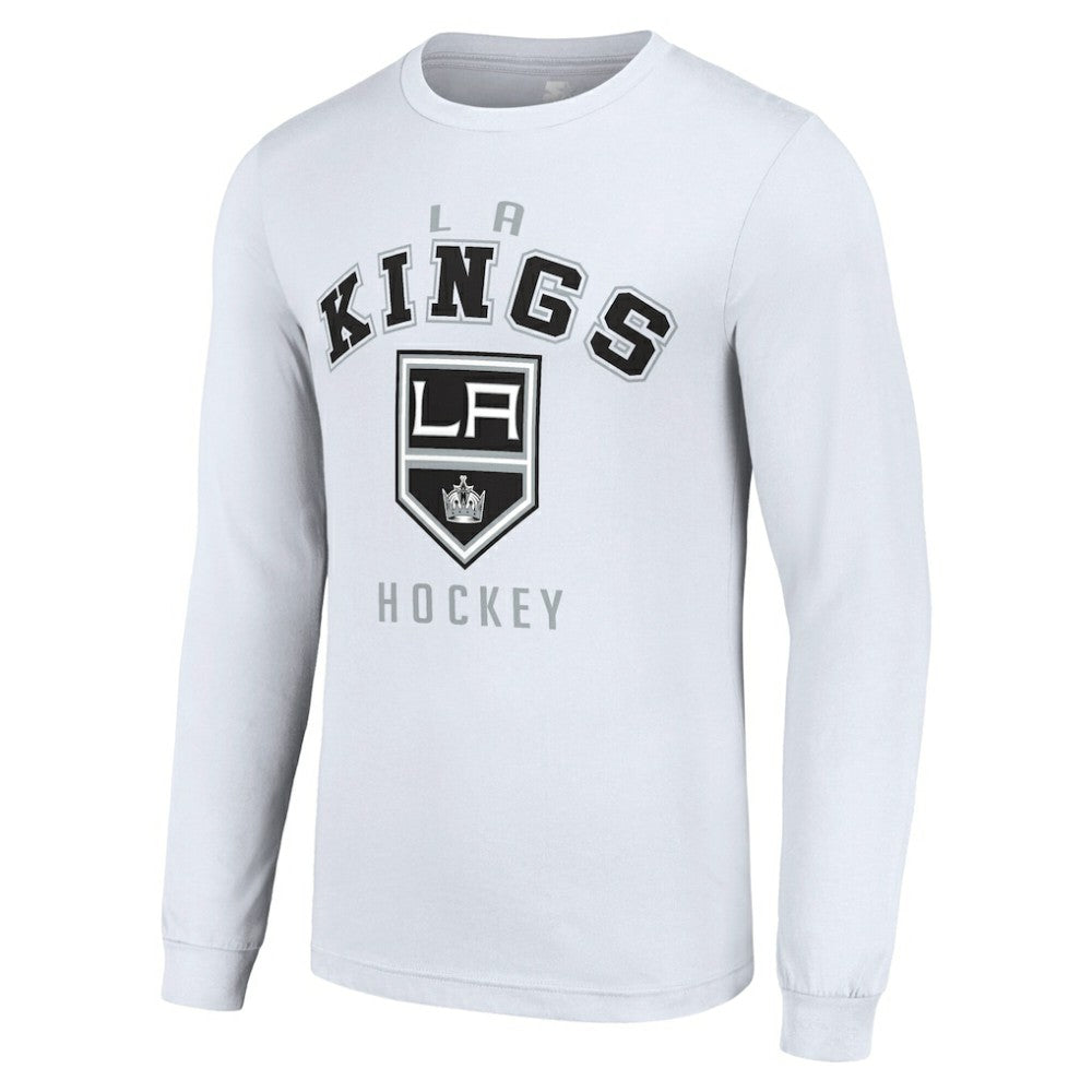Los Angeles Kings Starter Logo Long Sleeve T-Shirt - White - NHL