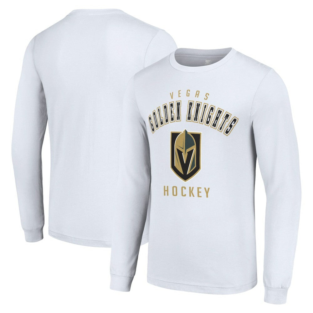 Vegas Golden Knights Starter Logo Long Sleeve T-Shirt - White - NHL