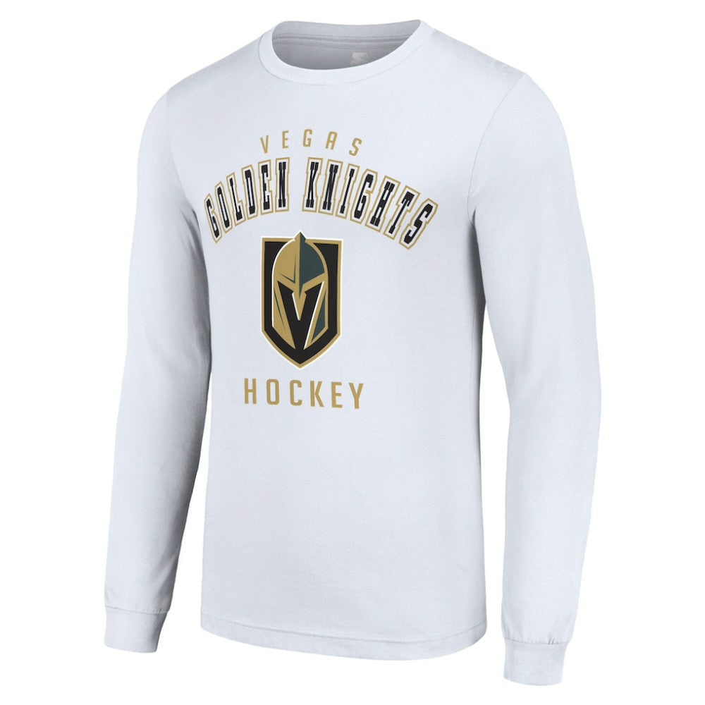 Vegas Golden Knights Starter Logo Long Sleeve T-Shirt - White - NHL