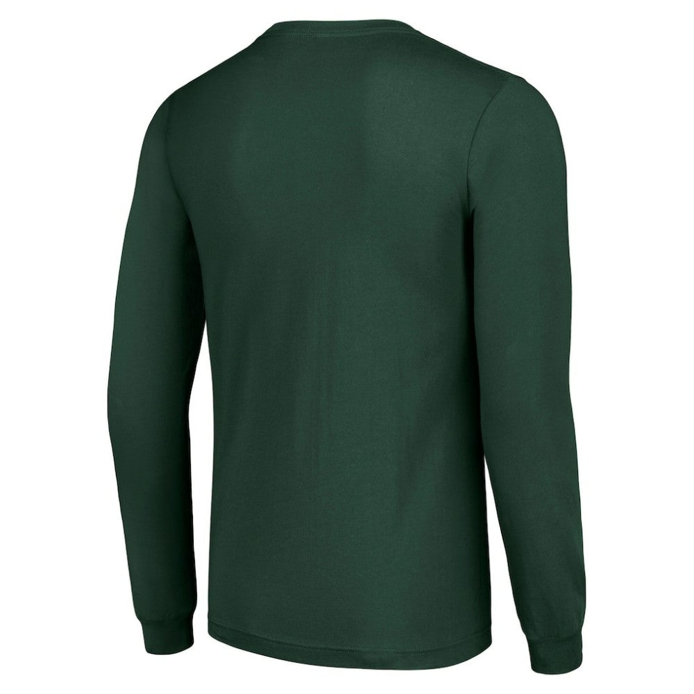 Minnesota Wild Starter Logo Long Sleeve T-Shirt - Military Green - NHL