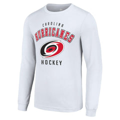 Carolina Hurricanes Starter Logo Long Sleeve T-Shirt - White - NHL