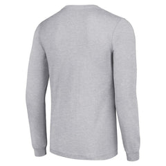 Vancouver Canucks Starter Logo Long Sleeve T-Shirt - Heather Gray - NHL