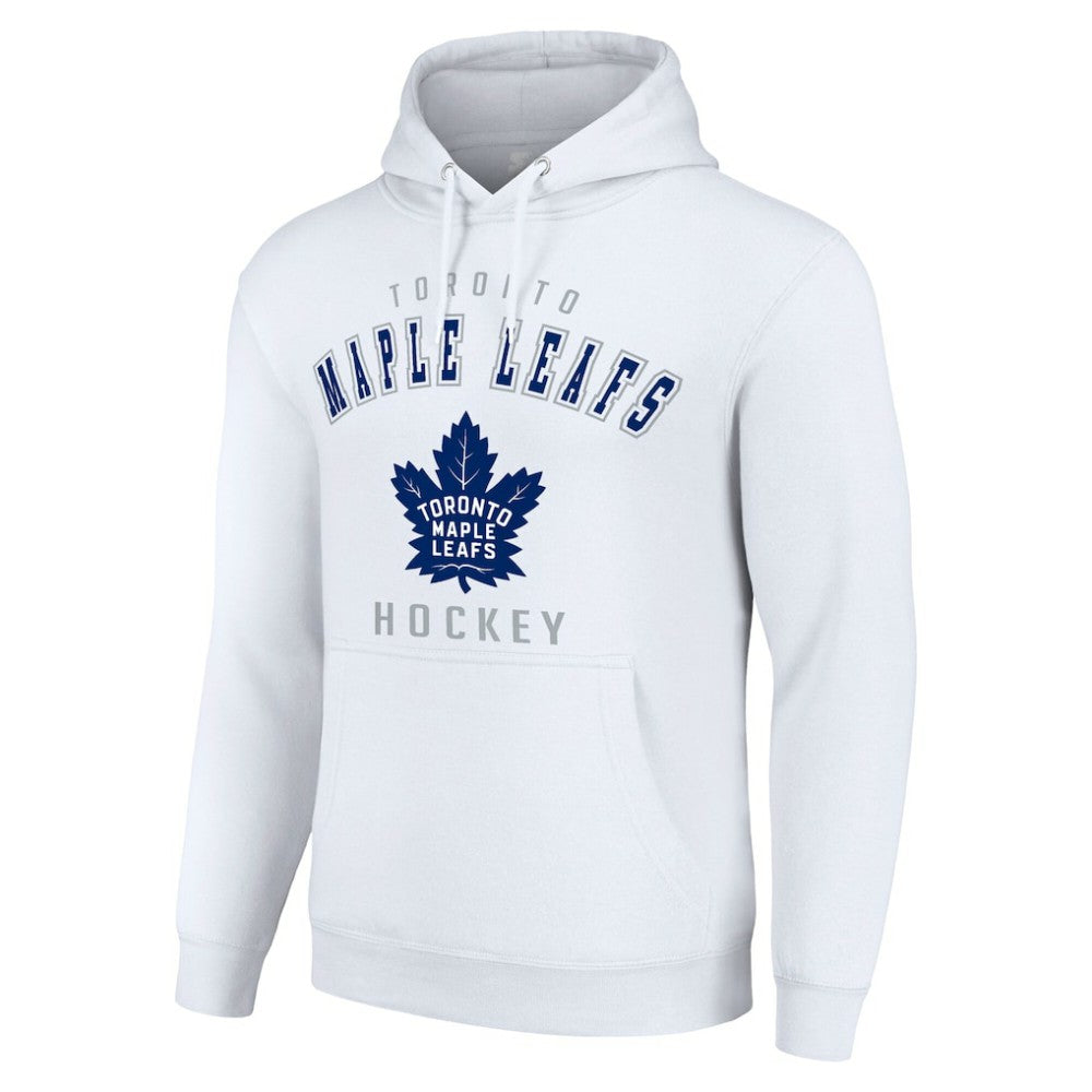 Toronto Maple Leafs Starter Logo Pullover Hoodie - White - NHL