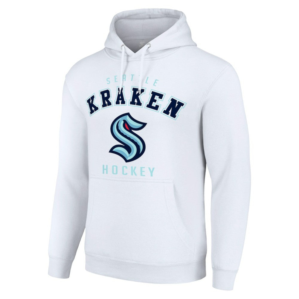 Seattle Kraken Starter Logo Pullover Hoodie - White - NHL
