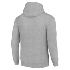 Calgary Flames Starter Logo Pullover Hoodie - Heather Gray - NHL