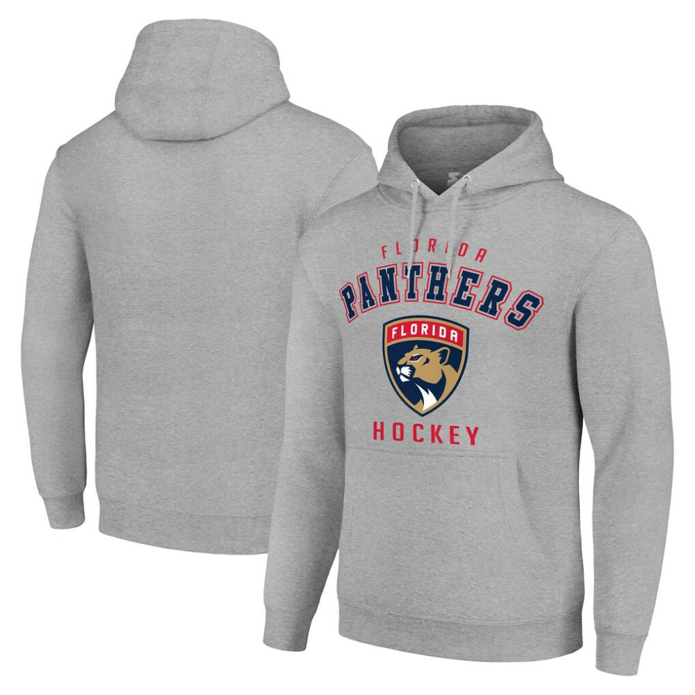 Florida Panthers Starter Logo Pullover Hoodie - Heather Gray - NHL