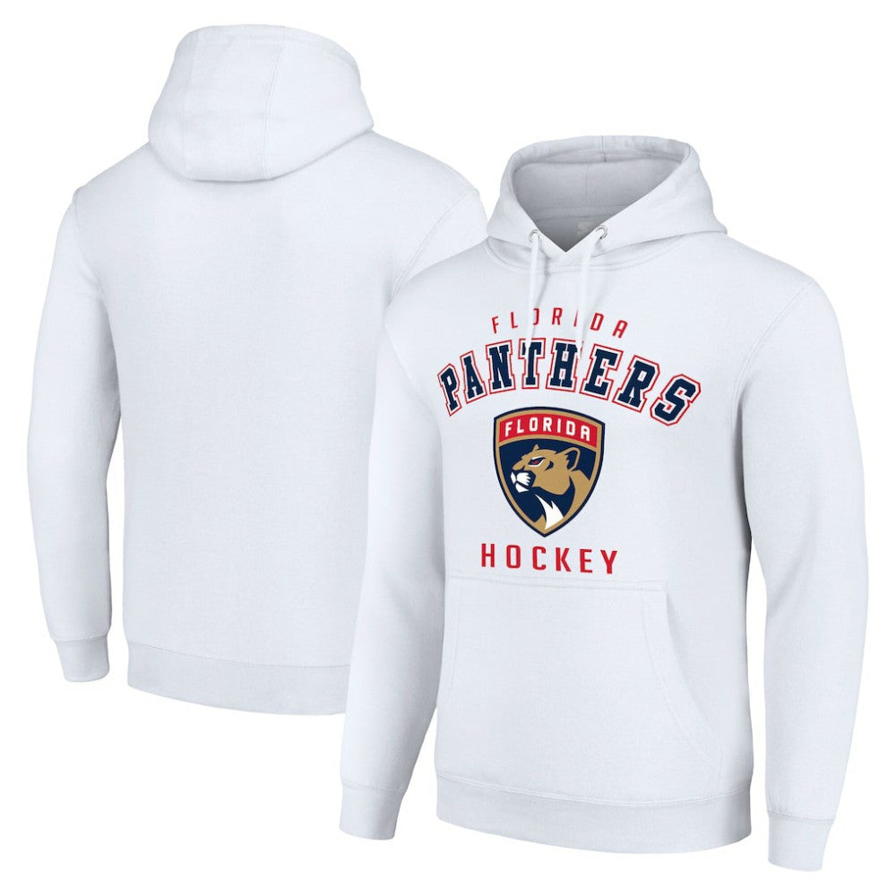Florida Panthers Starter Logo Pullover Hoodie - White - NHL