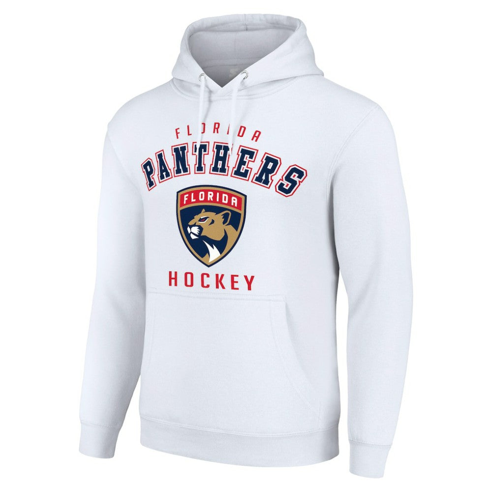 Florida Panthers Starter Logo Pullover Hoodie - White - NHL