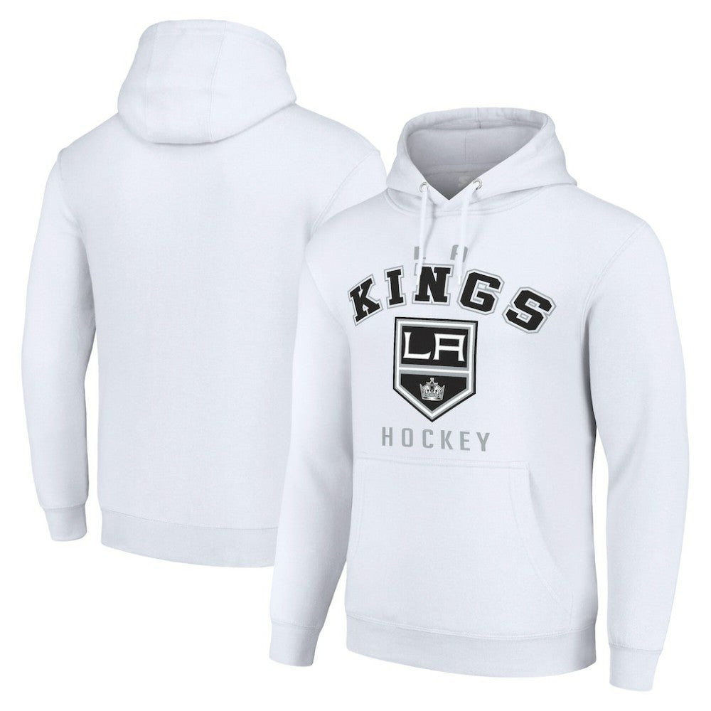 Los Angeles Kings Starter Logo Pullover Hoodie - White - NHL