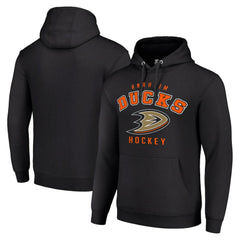 Anaheim Ducks Starter Logo Pullover Hoodie - Black - NHL