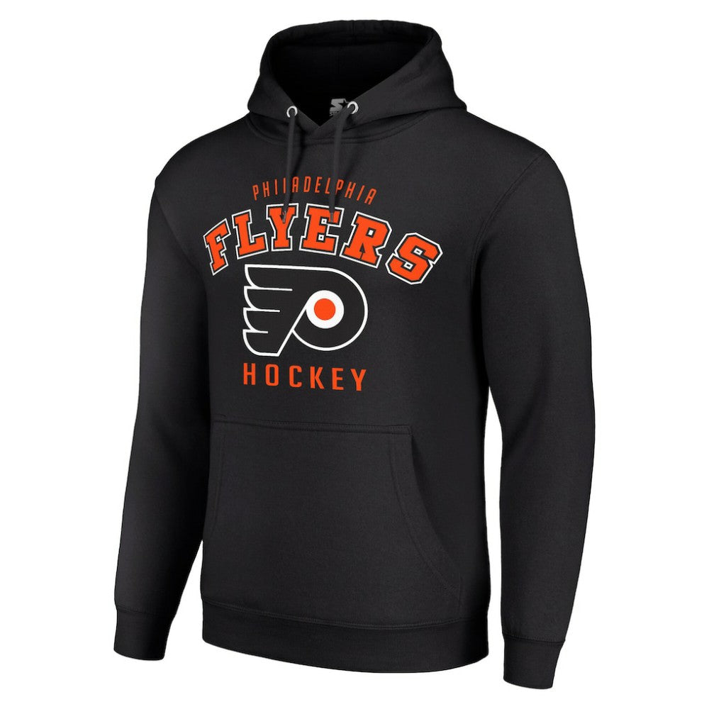 Philadelphia Flyers Starter Logo Pullover Hoodie - Black - NHL