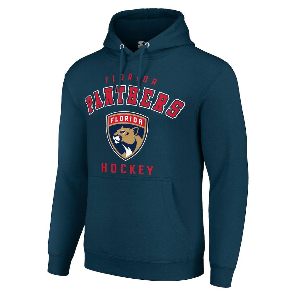 Florida Panthers Starter Logo Pullover Hoodie - Navy - NHL