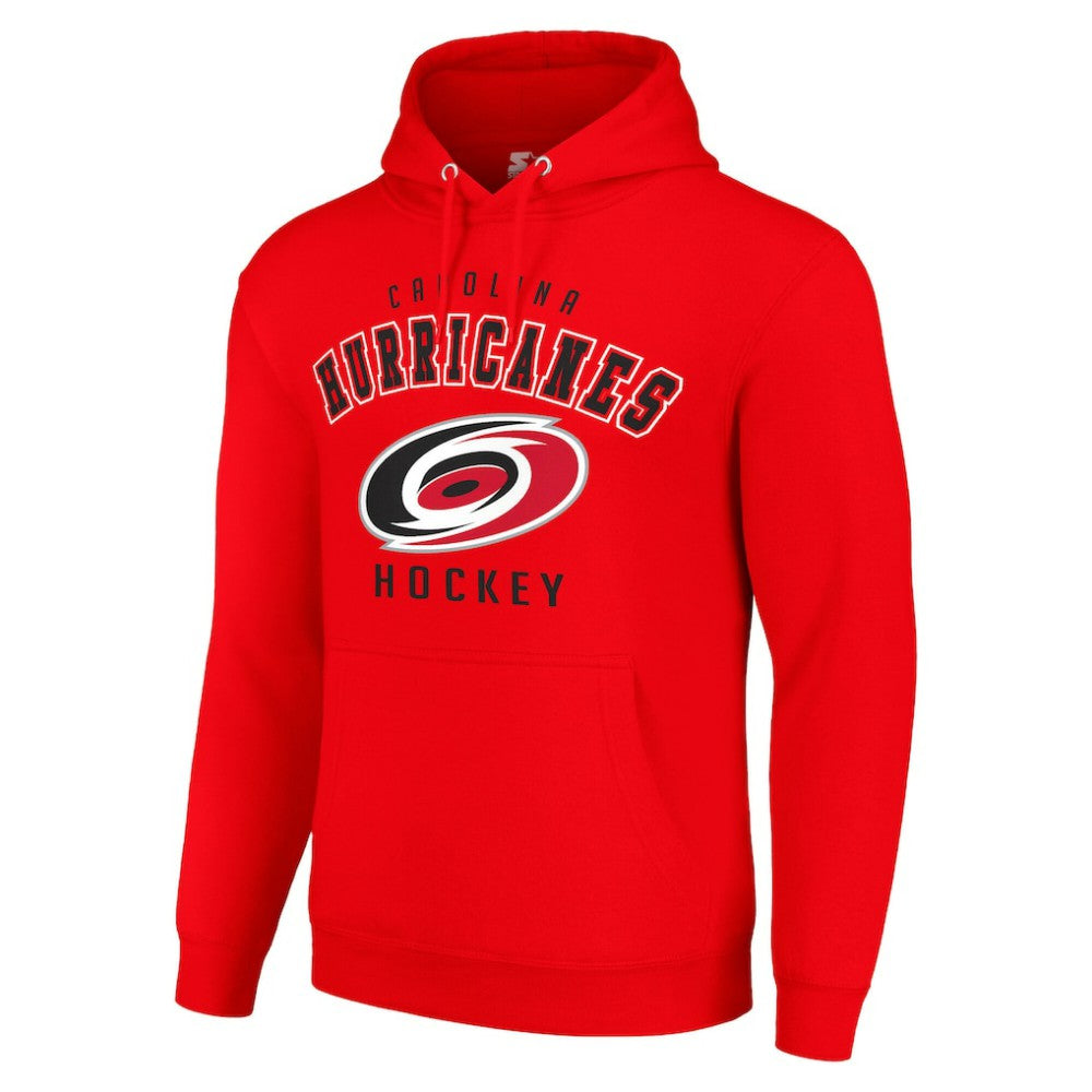 Carolina Hurricanes Starter Logo Pullover Hoodie - Red - NHL