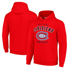Montreal Canadiens Starter Logo Pullover Hoodie - Red - NHL