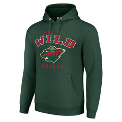 Minnesota Wild Starter Logo Pullover Hoodie - Green - NHL