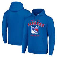 New York Rangers Starter Logo Pullover Hoodie - Royal - NHL