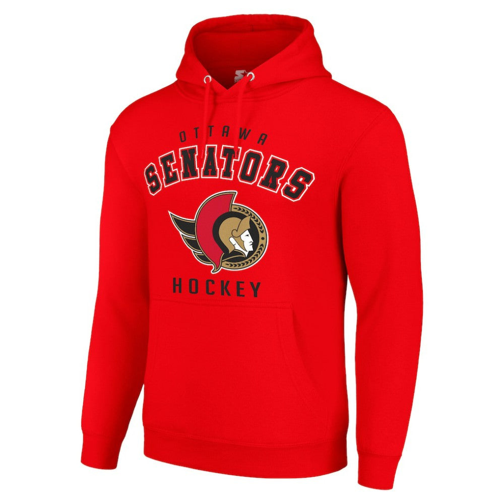 Ottawa Senators Starter Logo Pullover Hoodie - Red - NHL