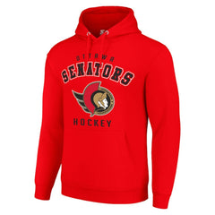 Ottawa Senators Starter Logo Pullover Hoodie - Red - NHL