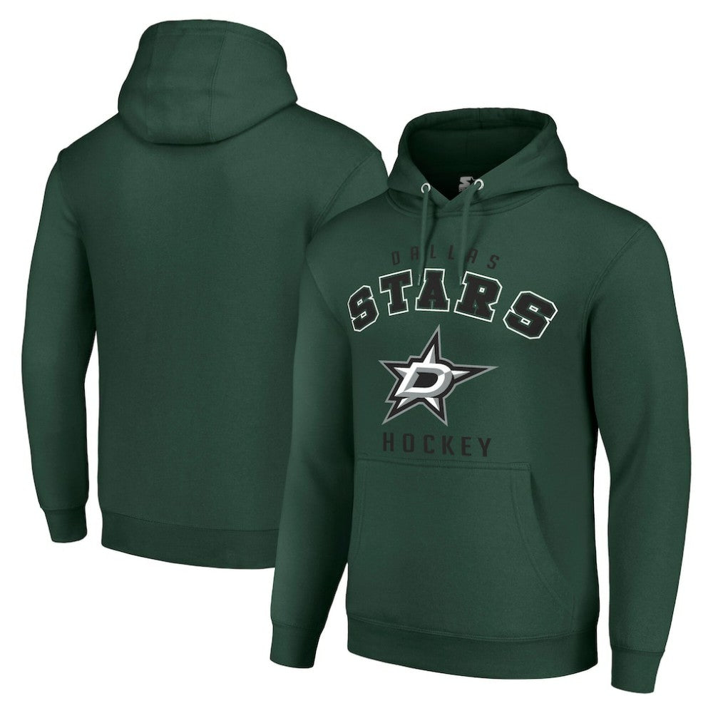 Dallas Stars Starter Logo Pullover Hoodie - Green - NHL