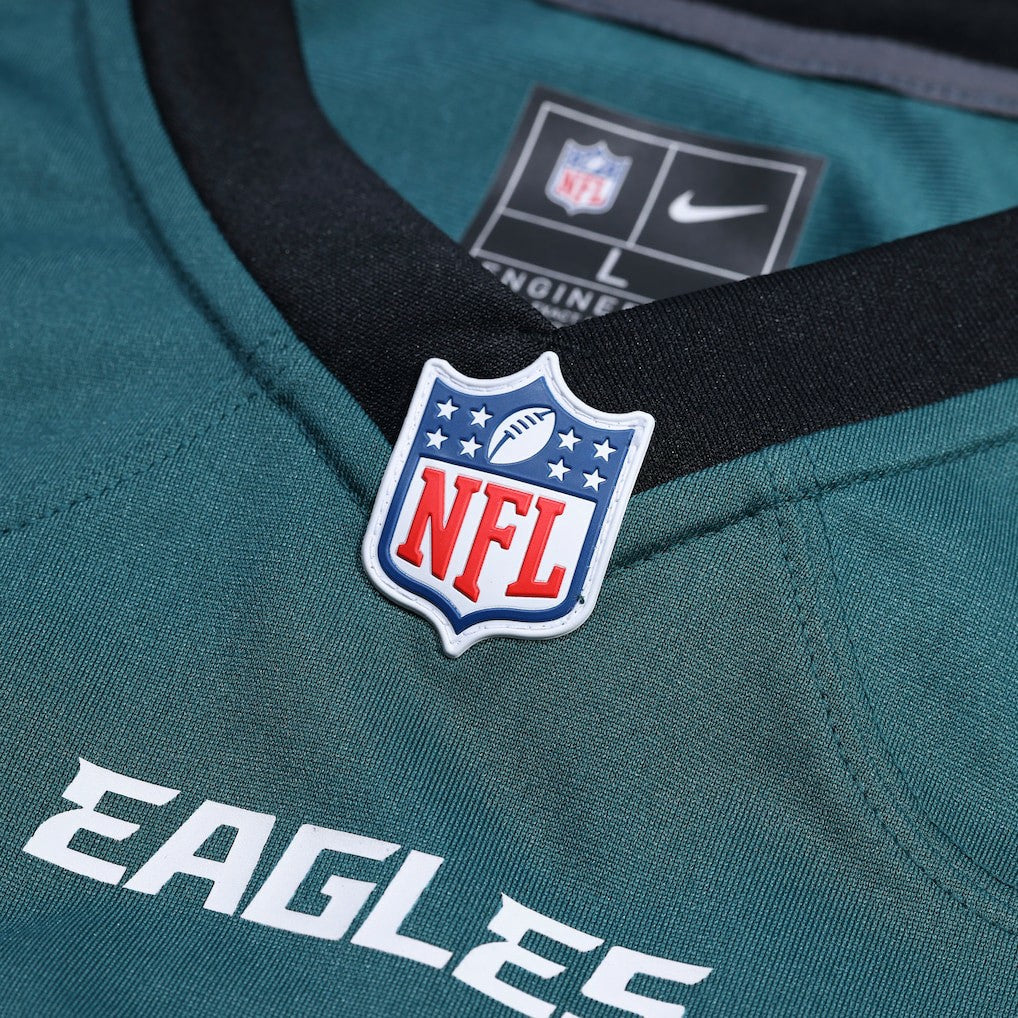 Lane Johnson Philadelphia Eagles Team Game Jersey Midnight Green | Nike for Sale
