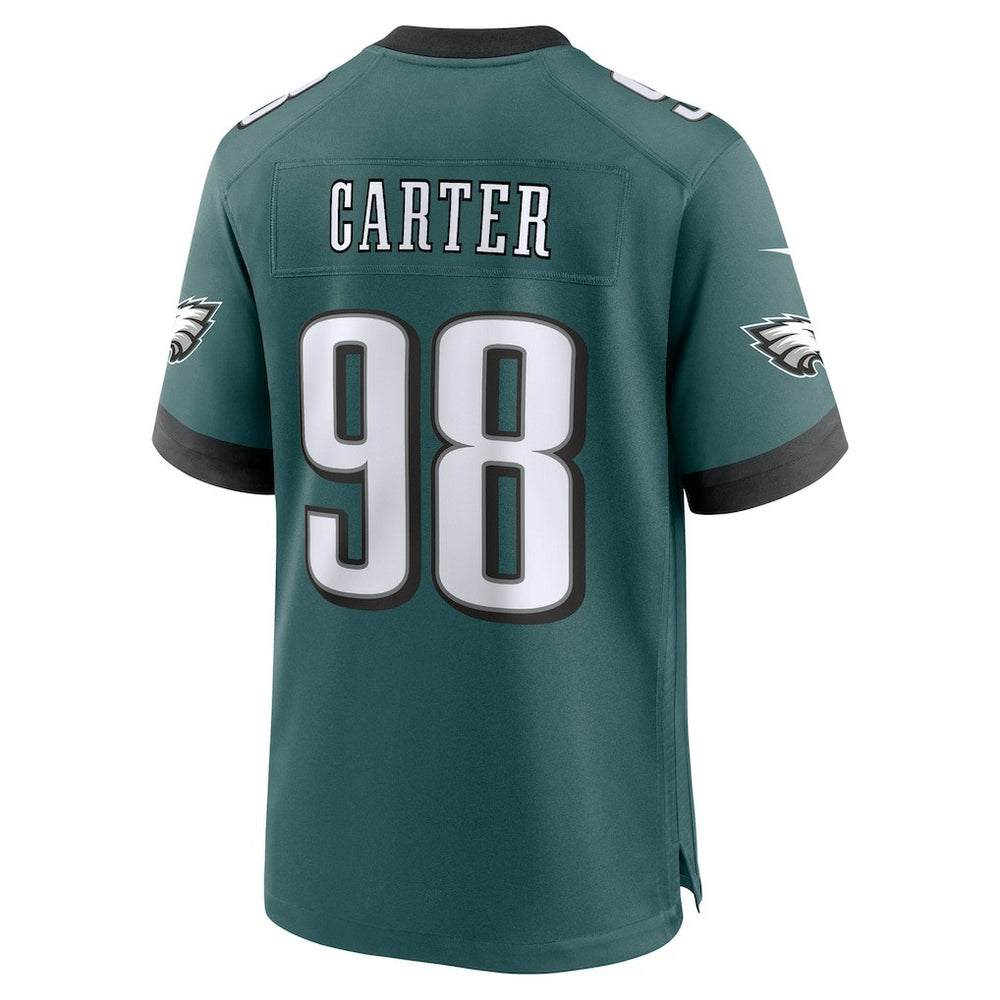 Jalen Carter Philadelphia Eagles Team Game Jersey Midnight Green | Nike for Sale