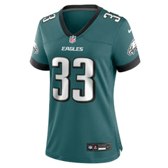 Cooper DeJean Philadelphia Eagles Women's Team Game Jersey Midnight Green | Nike for Sale