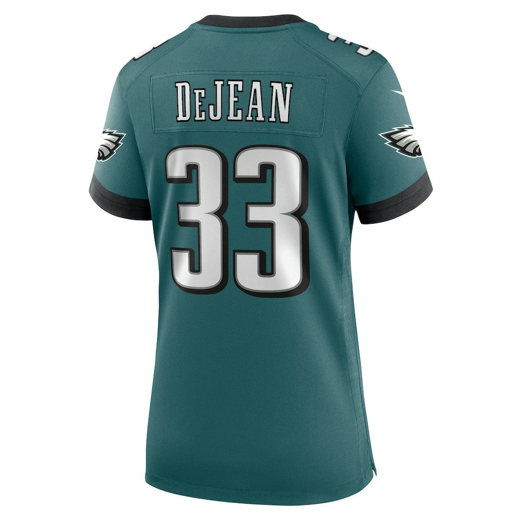Cooper DeJean Philadelphia Eagles Women's Team Game Jersey Midnight Green | Nike for Sale