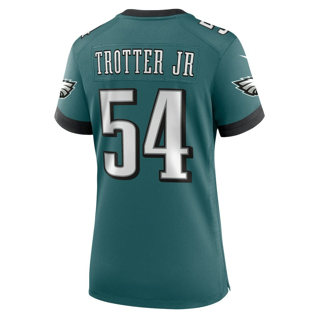 Jeremiah Trotter Jr. Philadelphia Eagles Women's Team Game Jersey Midnight Green | Nike for Sale