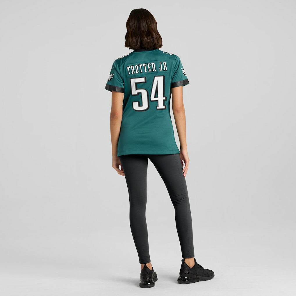 Jeremiah Trotter Jr. Philadelphia Eagles Women's Team Game Jersey Midnight Green | Nike for Sale